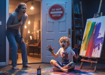 Woman Charges Sister £2500 For Destroyed Artwork After Her Son Ignores ‘Do Not Enter’ Sign