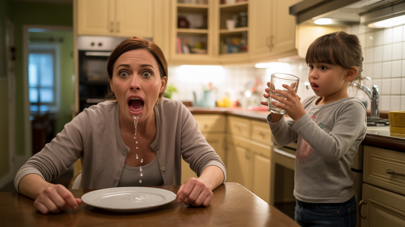 Mom Lectured for an Hour, Then Took One Sip and Instantly Regretted It