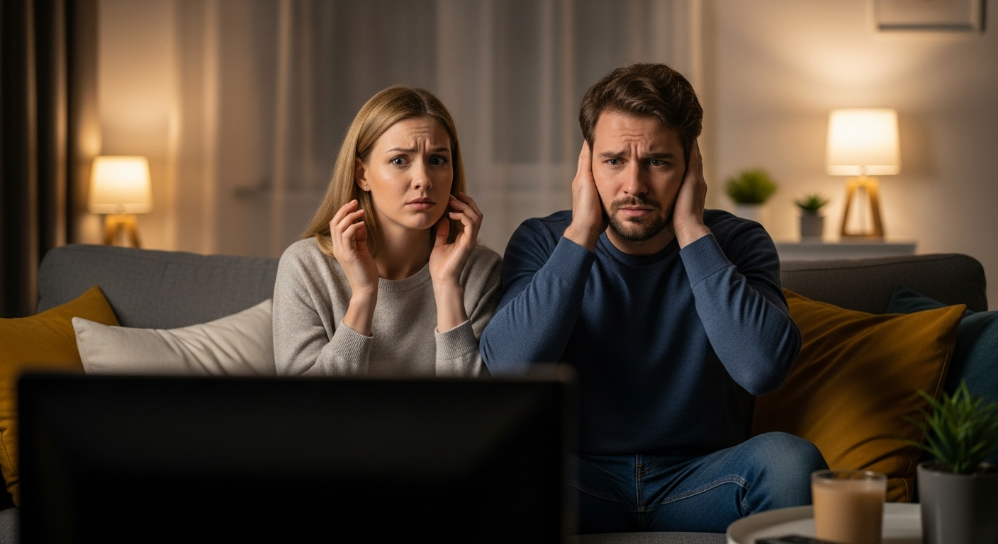 A Husband Asks His Wife to Stop Blinking Because the Noise Is "Too Loud"