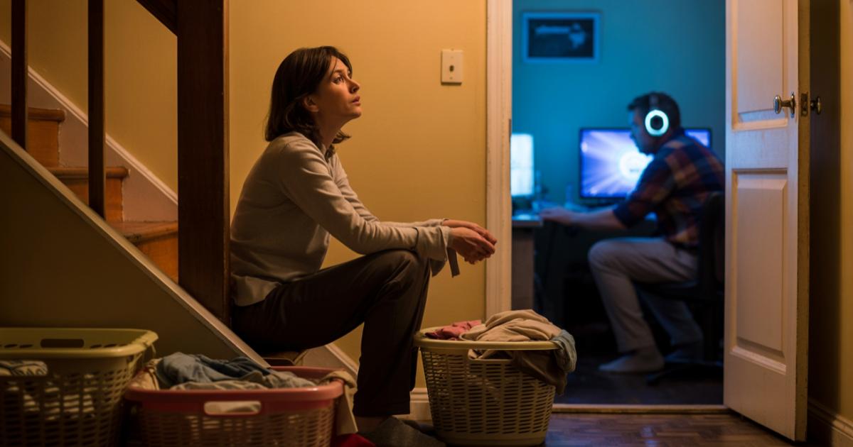 Woman Asks Gamer Husband To Check On Her Once A Night After She Falls Down Stairs, He Says She’s Overreacting Woman Asks Gamer Husband To Check On Her Once A Night After She Falls Down Stairs, He Says She’s Overreacting