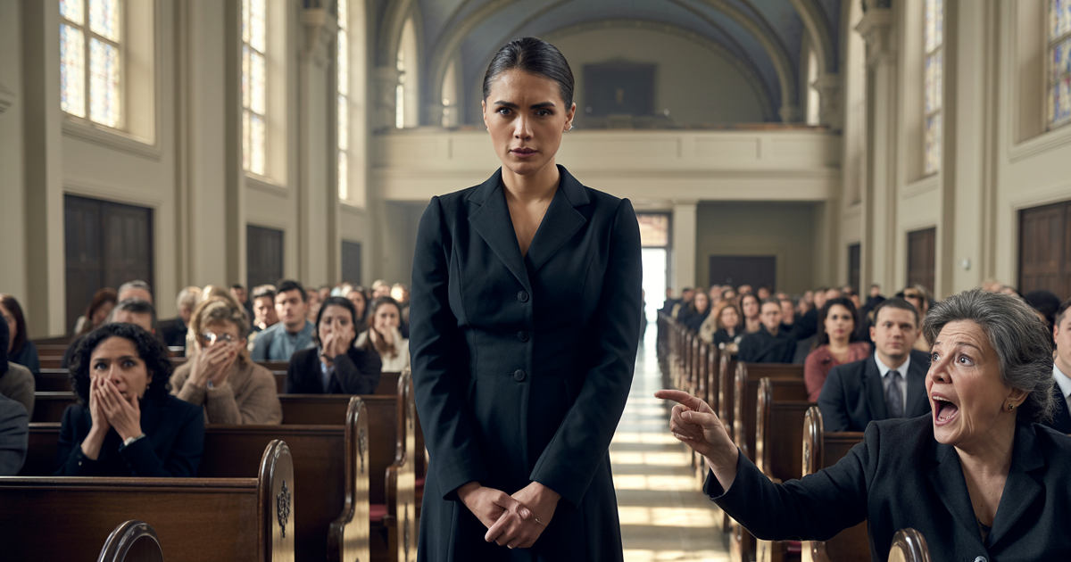 Daughter Walks Out Of Father’s Funeral After Estranged Mother Forces Her To Give A Speech And Publicly Insults Her