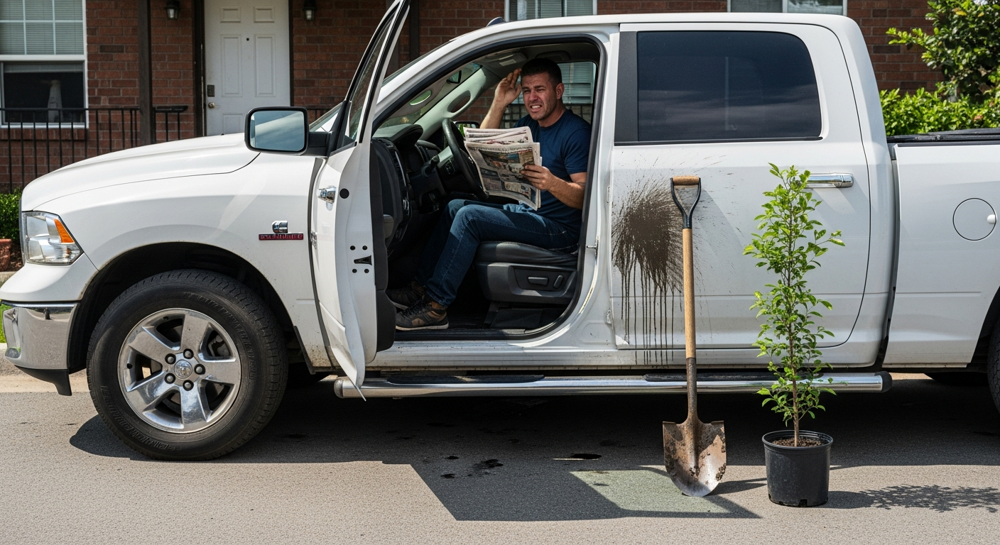 When Breakup Revenge Backfires: The Man Who Lost His "Pristine" Truck Seats Over a Tree