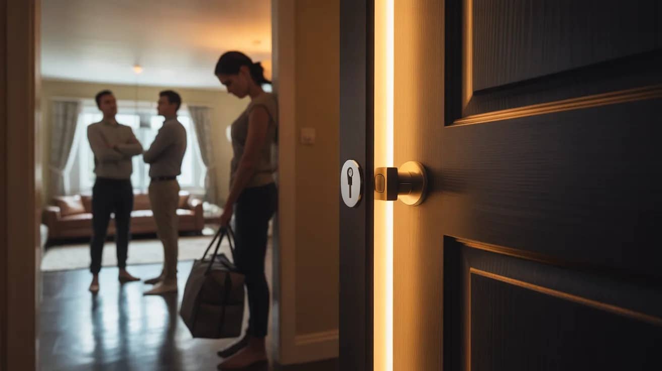 Woman Installs Bathroom Lock After Brother-In-Law Keeps Walking In On Her