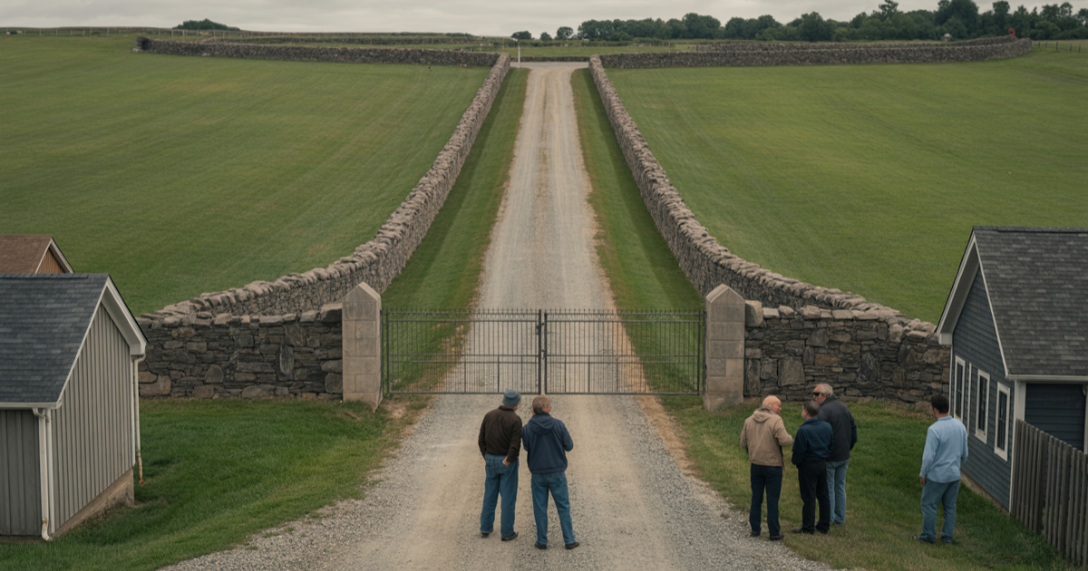 Homeowner Refuses To Reopen Shortcut After Neighbors Tell Him Off