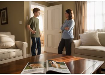 Mom Tells Blind Son He Can’t Live at Home If He Gets a Guide Dog