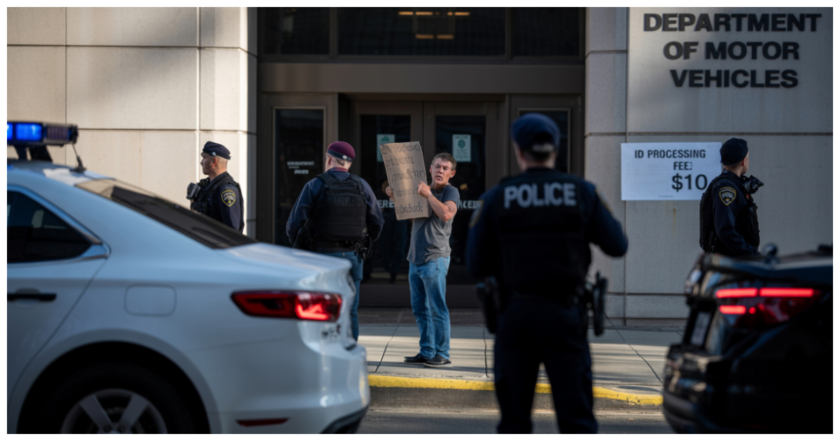 Man Refuses to Pay $10 ID Fee and Turns It Into a Three-Day Standoff Man Refuses to Pay $10 ID Fee and Turns It Into a Three-Day Standoff