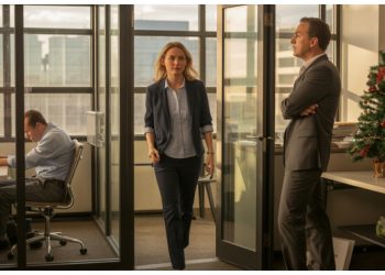 Jealous Coworker Attempts Holiday Grab After Losing Promotion