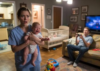 Baby Left In One Diaper For Hours While Dad Played Video Games, He Then Blamed Wife Instead