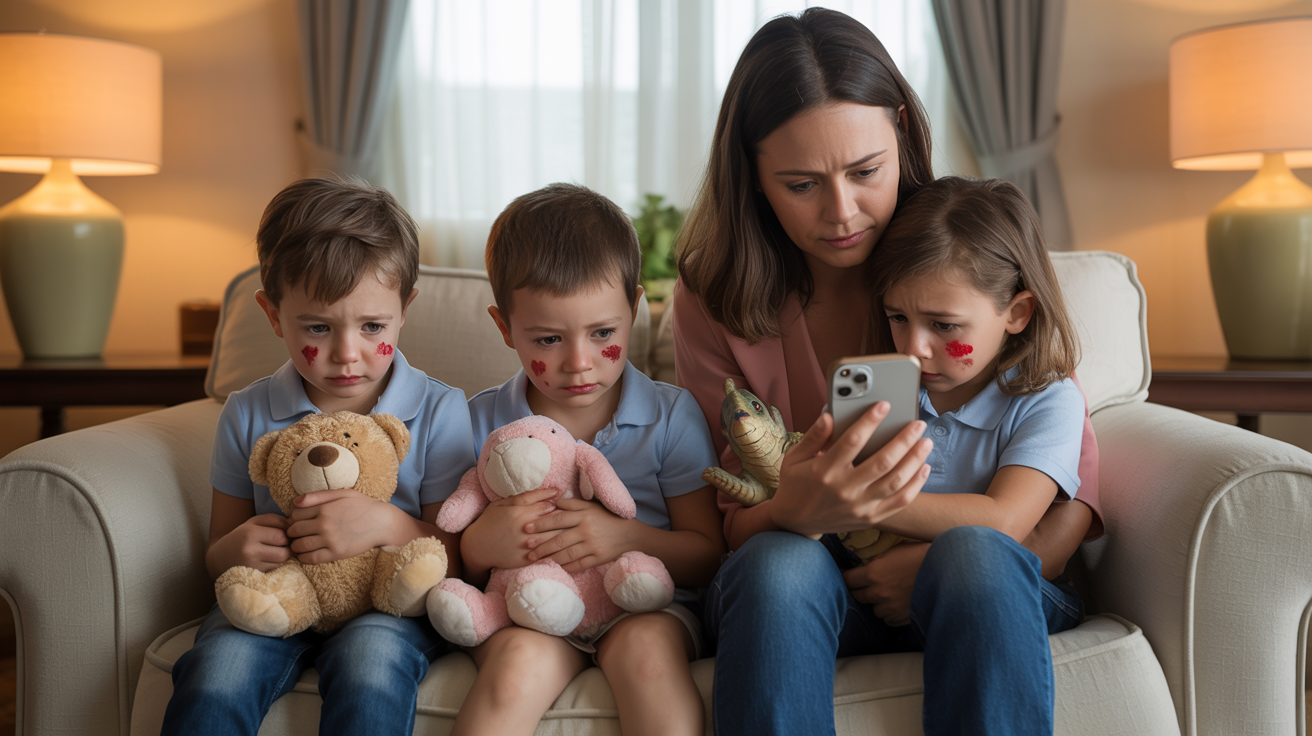 Grandma Tells Kids Their Parents Died While Babysitting, Parents Cut Her Off