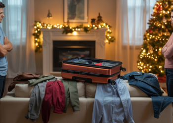 Husband Spends Christmas With Family Who Excluded His Wife, Blames Her For Not Packing His Bags