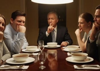 Woman Laughs At Silent Dinner Rule, Gets Banished From The Table