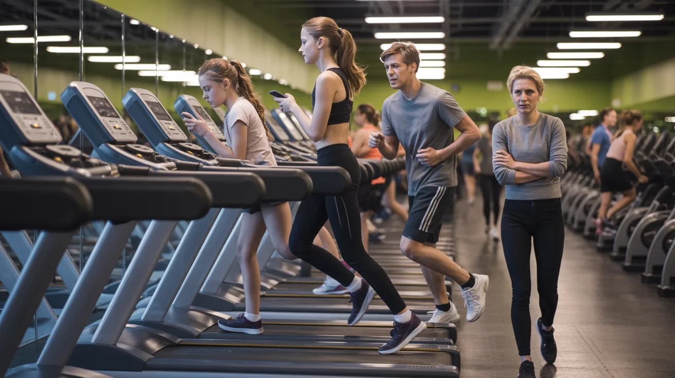 Man Calls Out Girl For Hogging Treadmill, Ends Up Arguing With Her Mom