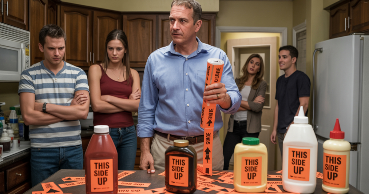 Adult Children Mock Dad’s Stickers, Refuse To Cover Cost Of Ruined Shampoo