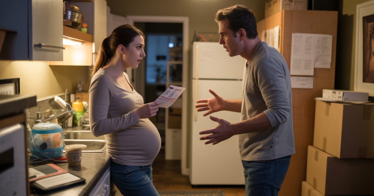 Wife Struggles To Afford Nursery While Unemployed Husband Refuses To Quit $250 Massages