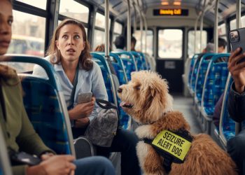 Woman Forces Stranger To Delete Bus Photo After He Snaps Her Seizure Alert Dog