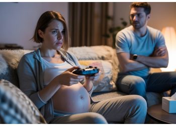 Husband Complains About Pregnancy Symptoms, Wife Fires Back In Frustration