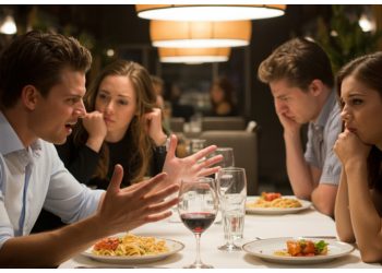 Boyfriend Defends Girlfriend At Dinner After Friend’s Body-Shaming Remark Boyfriend Defends Girlfriend At Dinner After Friend’s Body-Shaming Remark