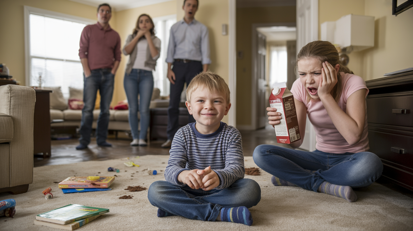Sister Guilt-Trips for Snacks, Then Learns Why You Fear the Quiet Kid