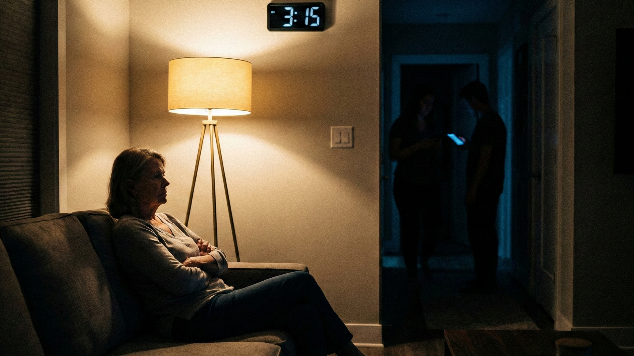 Finding Your Mother-In-Law in Your Living Room in the Middle of the Night Is Never the Plan