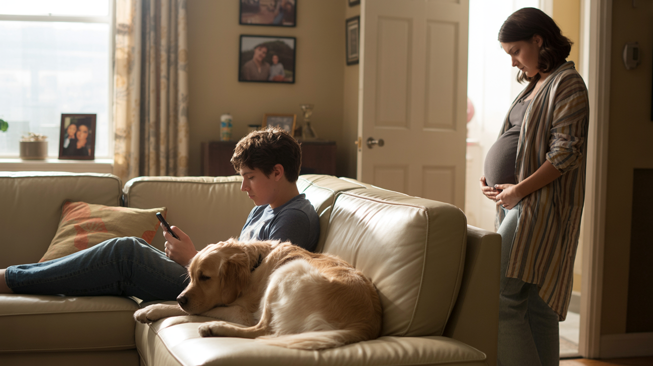 He Defends Son’s Dog After Wife Demands Rehoming Over Pregnancy Anxiety