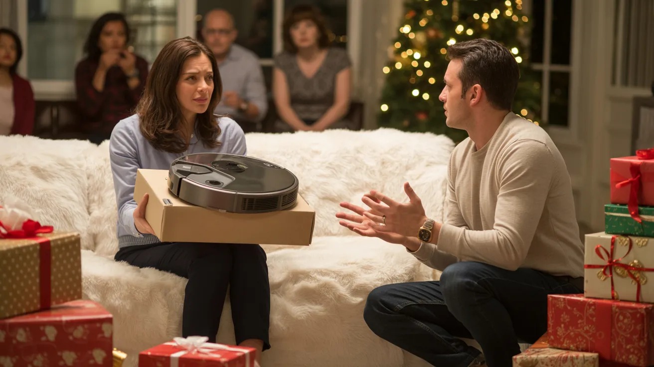 Husband Buys Stay-At-Home Wife A Roomba For Christmas, Can’t Believe She Burst Into Tears