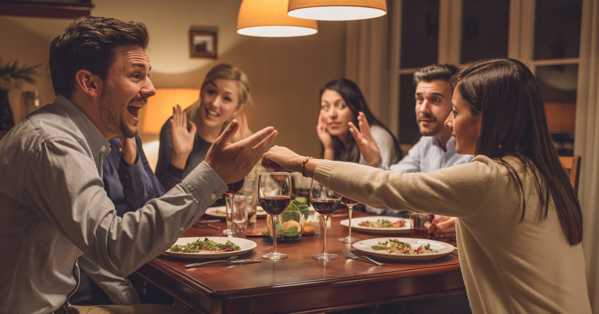 Man Calls Wife’s Friend’s “Play Hard To Get” Dating Strategy Idiotic During Dinner Conversation