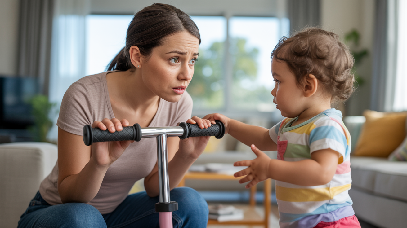 Mom Cuts Off Dad After He Puts Risqué Image on Toddler’s Scooter Mom Cuts Off Dad After He Puts Risqué Image on Toddler’s Scooter