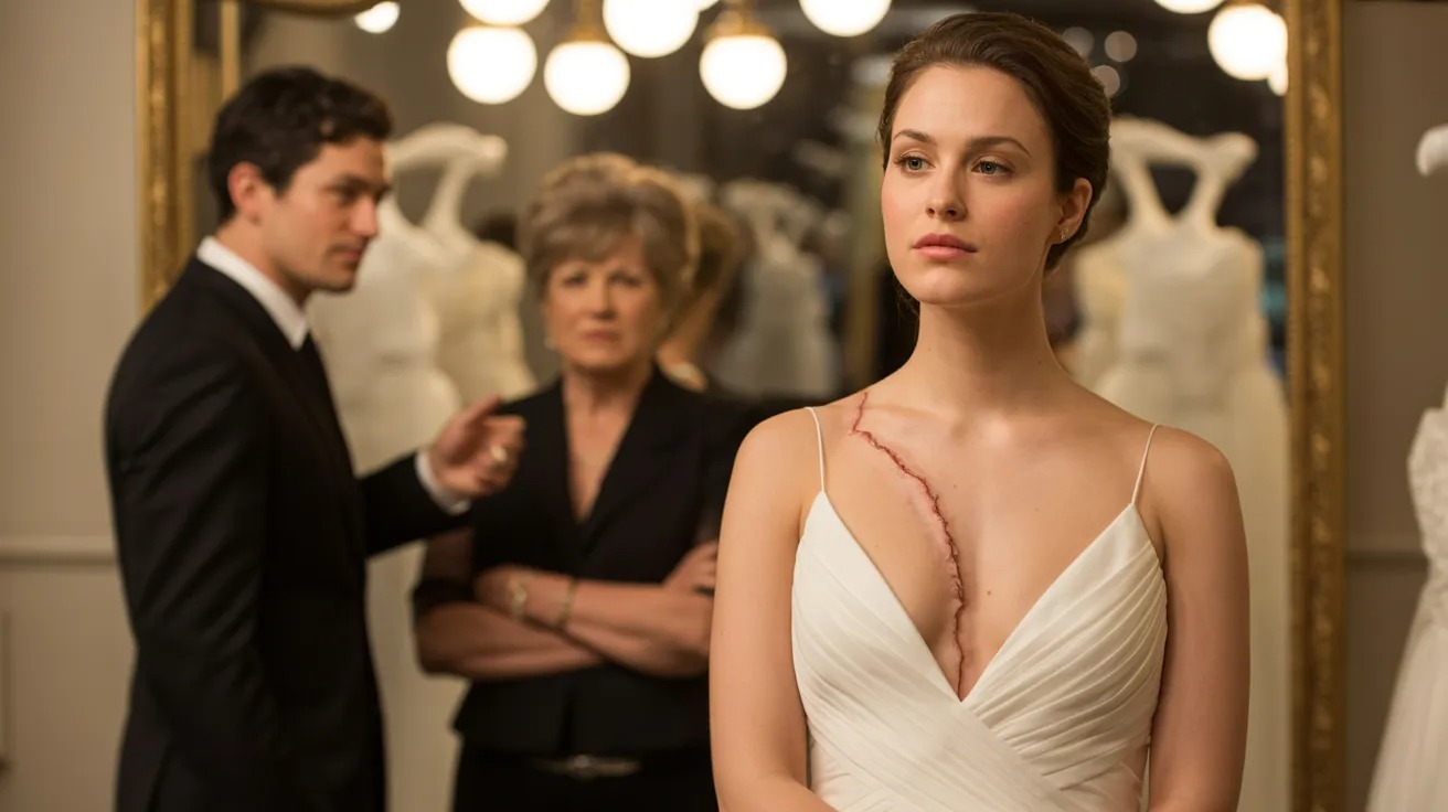 Sister Tells Bride To Cover Burn Scar, Groom Uninvites Her From The Wedding Sister Tells Bride To Cover Burn Scar, Groom Uninvites Her From The Wedding