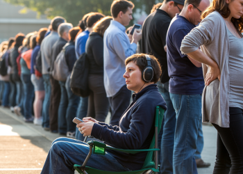 Person Brings Their Own Chair To Graduation Line, Refuses To Give It To Pregnant Woman And Tells She Sit On The Ground