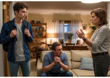 Dad Moves In With Strict Girlfriend, Teen Refuses and Walks Away From New Rules