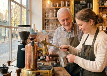 A Small Cafe Owner Wants to Give Everything to His Hardworking Teen Employee