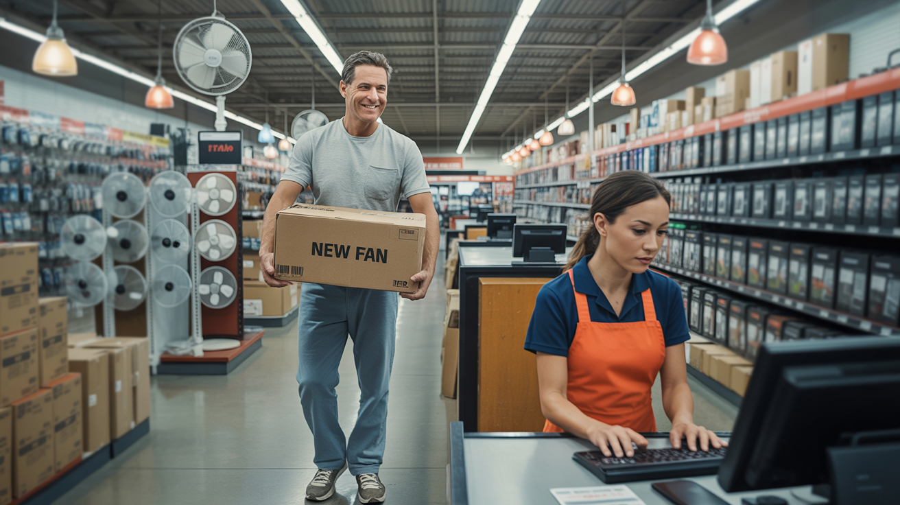 Customer Turns Store’s Strict Rule Against Them In Brilliant Ceiling Fan Revenge