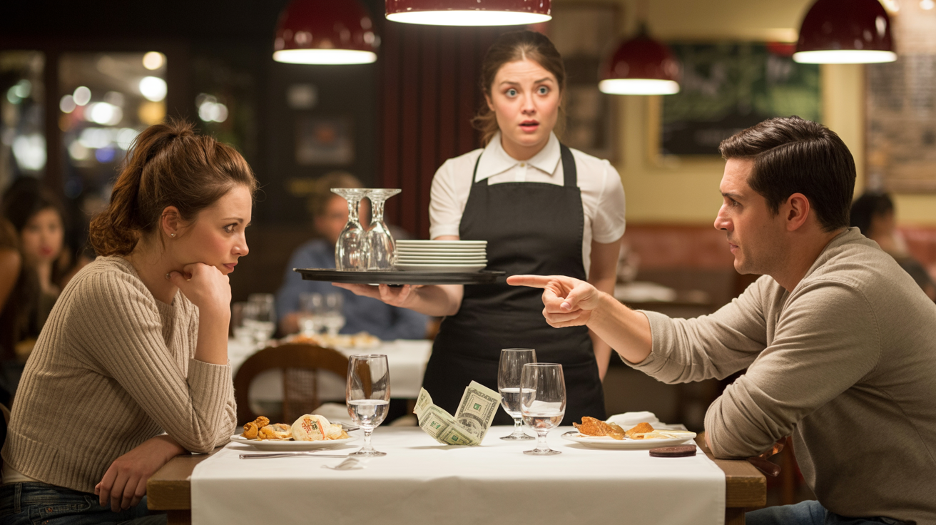 Woman Walks Out On First Date After Man Starts Harsh Game With Waitress's Tip