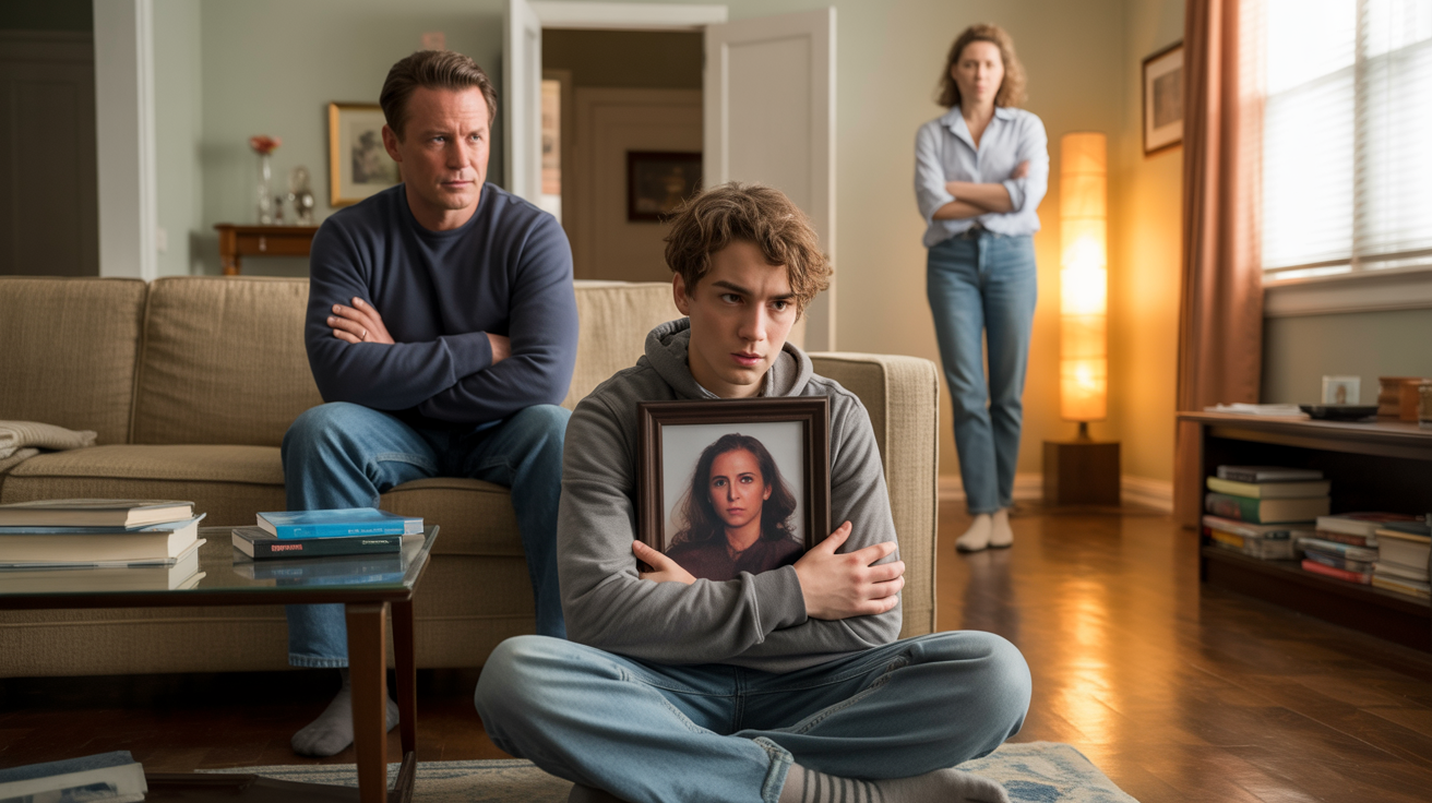 Teen Son Resents Dad Who Remarried And Erased Every Trace Of His Late Mom