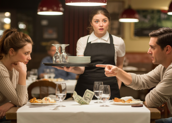 Woman Walks Out On First Date After Man Starts Harsh Game With Waitress’s Tip