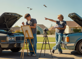 HOA Bans Repairing Cars In The Drive Way, Two Teens Find A Loophole To “Fight The Power”
