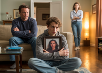 Teen Son Resents Dad Who Remarried And Erased Every Trace Of His Late Mom