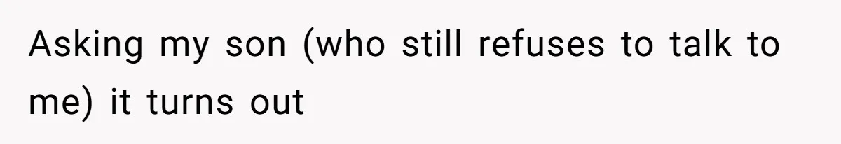 Mother Refuses To Swap Custody Week, Blocks Ex From Taking Kids To Disneyland And Turns Them Against Her Asking my son (who still refuses to talk to me) it turns out