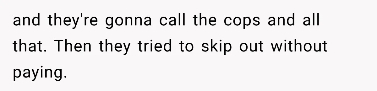 Couple Storms A Tattoo Shop, Demands Special Treatment, And Can’t Believe What She Gets and they're gonna call the cops and all that. Then they tried to skip out without paying.