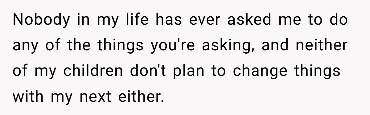 Bride Requests Videographer To Avoid Capturing Sister’s Breastfeeding, Sister Calls It ‘Neglectful’ Nobody in my life has ever asked me to do any of the things you're asking, and neither of my children don't plan to change things with my next either.