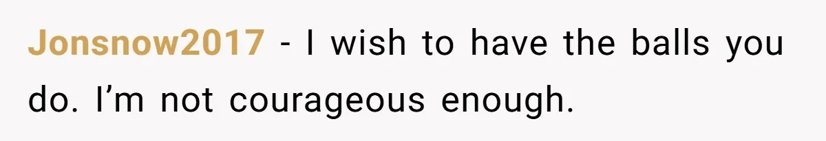 Tired of Hallmark Cards? One Redditor Sent an Unforgettable “Gift” to End Family Drama Jonsnow2017 − I wish to have the balls you do. I’m not courageous enough.