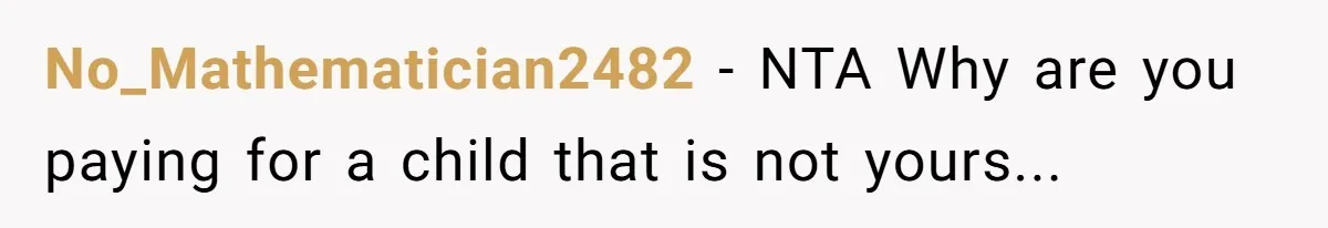 My Sister Has Savings and I Have Two Jobs, So Why Am I Buying Her Diapers? No_Mathematician2482 − NTA Why are you paying for a child that is not yours...