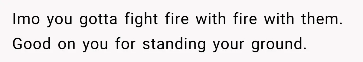 DIL Gets Tired Of MIL’s Guilt-Tripping Over Food, Her Clever Payback Leaves MIL Speechless Imo you gotta fight fire with fire with them. Good on you for standing your ground.