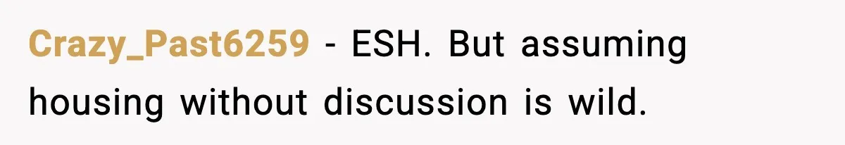 Woman Refuses to Host Friends for Two Weeks and Won’t Pay for Their Hotel Crazy_Past6259 - ESH. But assuming housing without discussion is wild.