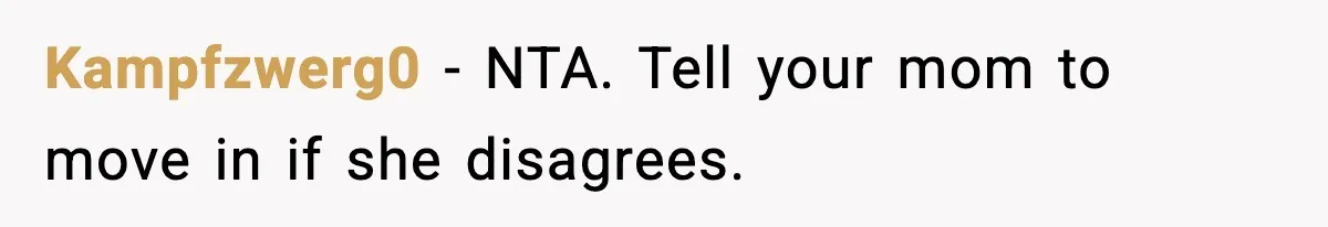 Teen Refuses to Babysit After Sister Announces Seventh Pregnancy Kampfzwerg0 - NTA. Tell your mom to move in if she disagrees.