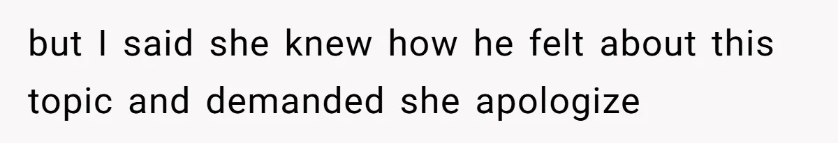 Woman Bans Her Mother From Wedding Unless She Apologizes After Giving Fiancé A Humiliating “Joke” Gift but I said she knew how he felt about this topic and demanded she apologize