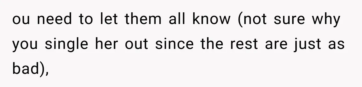 Woman Bans Her Mother From Wedding Unless She Apologizes After Giving Fiancé A Humiliating “Joke” Gift ou need to let them all know (not sure why you single her out since the rest are just as bad),
