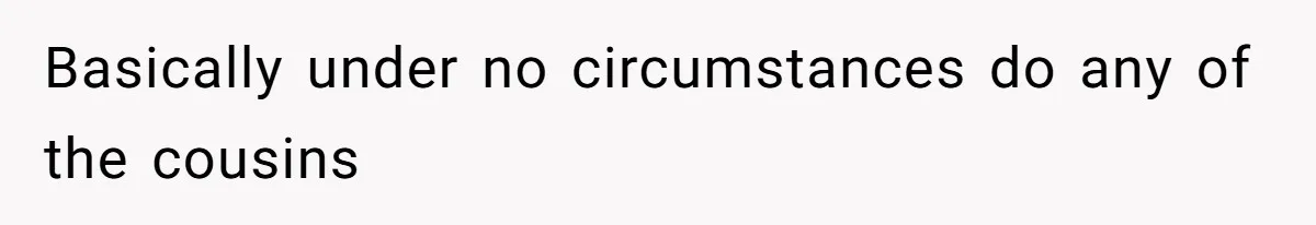 Executor Refuses To Release Grandma’s College Fund To Niece After She Fails To Meet GPA Requirement Basically under no circumstances do any of the cousins