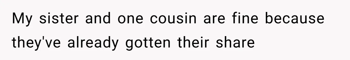 Executor Refuses To Release Grandma’s College Fund To Niece After She Fails To Meet GPA Requirement My sister and one cousin are fine because they've already gotten their share