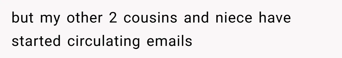 Executor Refuses To Release Grandma’s College Fund To Niece After She Fails To Meet GPA Requirement but my other 2 cousins and niece have started circulating emails